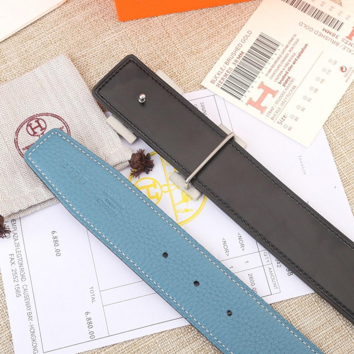H**mes belt-3.8 cm