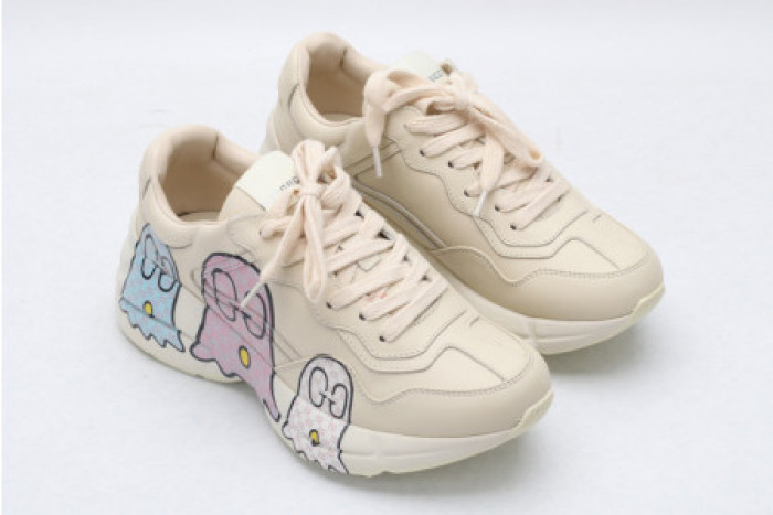 G*u*i rhyton leather sneaker